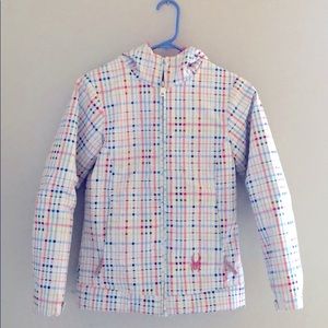 Spyder girls ski jacket